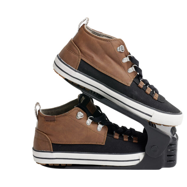 Range chaussures 4 positions 25,5x9xH17cm (2 mod&egrave;les)