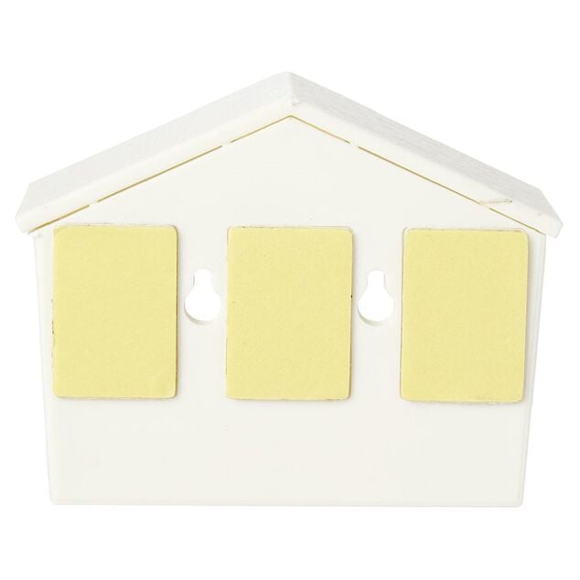 Accroche cl&eacute;s duo cabane &agrave; oiseaux