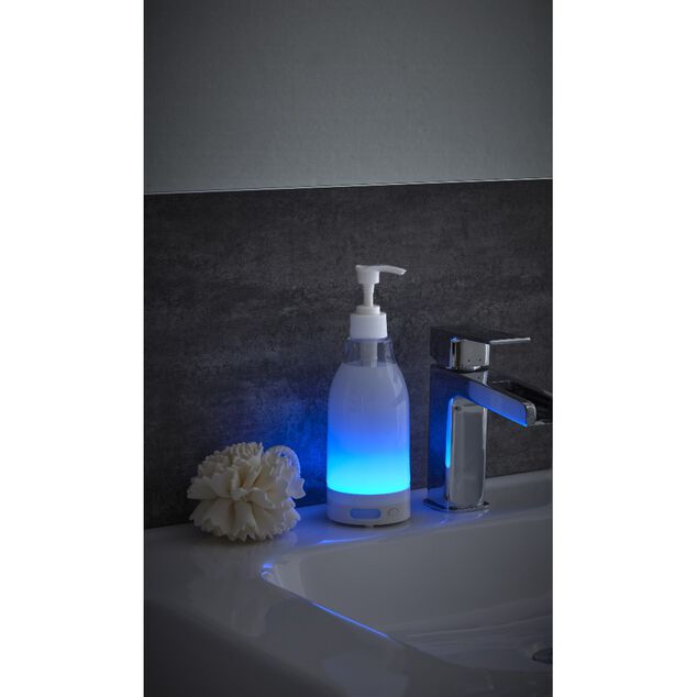 Distributeur de savon lumineux d&eacute;tecteur de mouvements