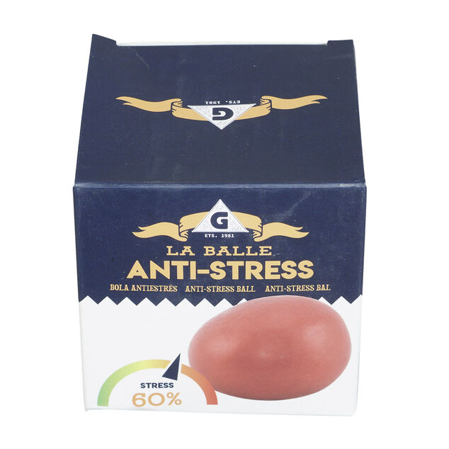 Balle anti stress rouge &Oslash;7cm