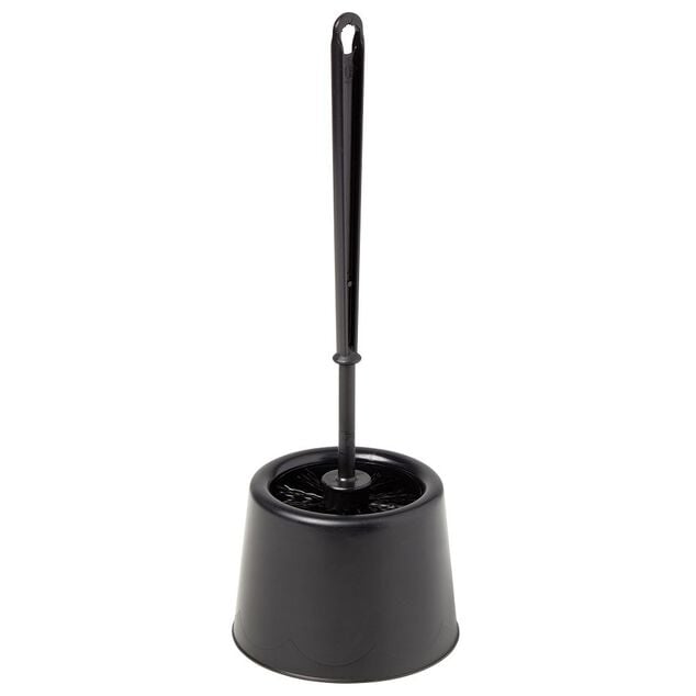 Brosse WC avec support noir