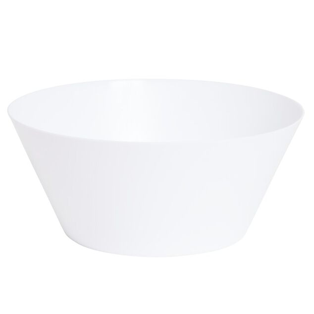 Saladier plastique Ø25xH11cm (3 couleurs)