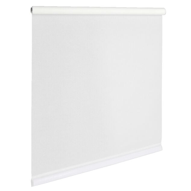 Store enrouleur avec ou sans per&ccedil;age tamisant blanc 55.5x160cm