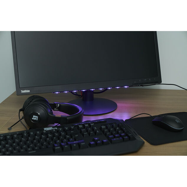 Ruban usb 20 LED multicolores 30cm