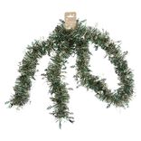Guirlande de Noël scintillante vert et doré Ø10xL200cm