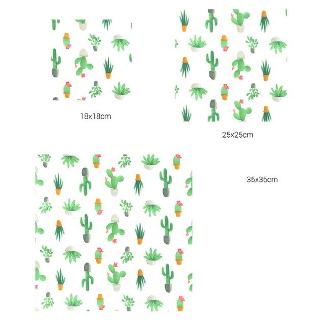 Film alimentaire r&eacute;utilisable &agrave; la cire d'abeille auto-adh&eacute;rent x3