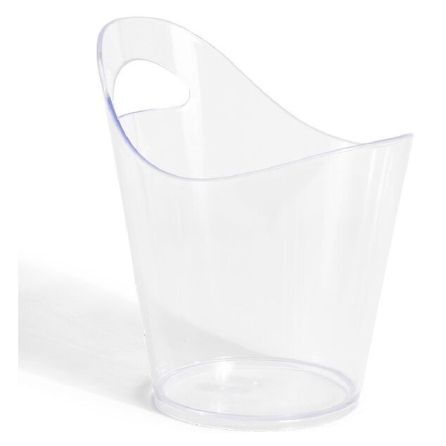 Seau à glaces 5L plastique transparent