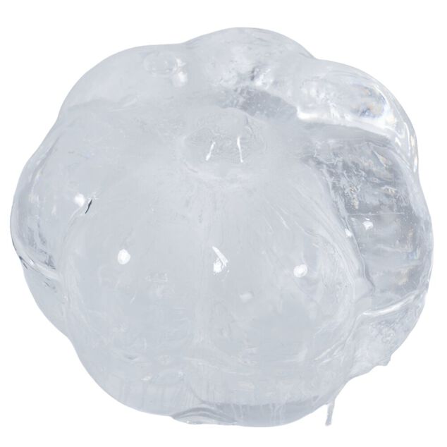 Moule &agrave; gla&ccedil;ons silicone x4 forme citrouille transparent