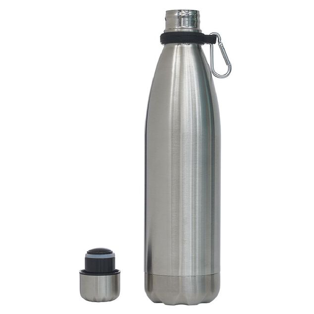Bouteille isotherme inox double paroi avec compartiment secret 450ml