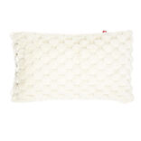 Housse de coussin effet fourrure lapin 30x50cm (3 mod&egrave;les)