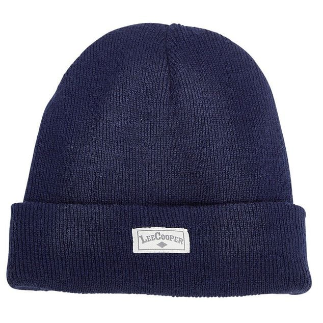 Bonnet Homme Noir Lee Cooper