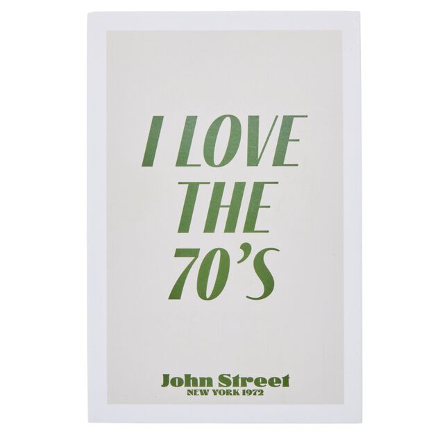 Affiche d&eacute;co x3 papier "That's 70's" 10x15cm (3 mod&egrave;les)