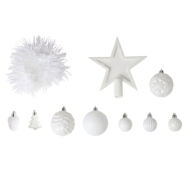 D&eacute;coration sapin de No&euml;l assorties x40 (2 mod&egrave;les)