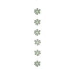 Kit décoration thème nature vert et blanc 6 pièces