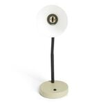 Lampe de bureau orientable m&eacute;tal vert &Oslash;14xH36cm