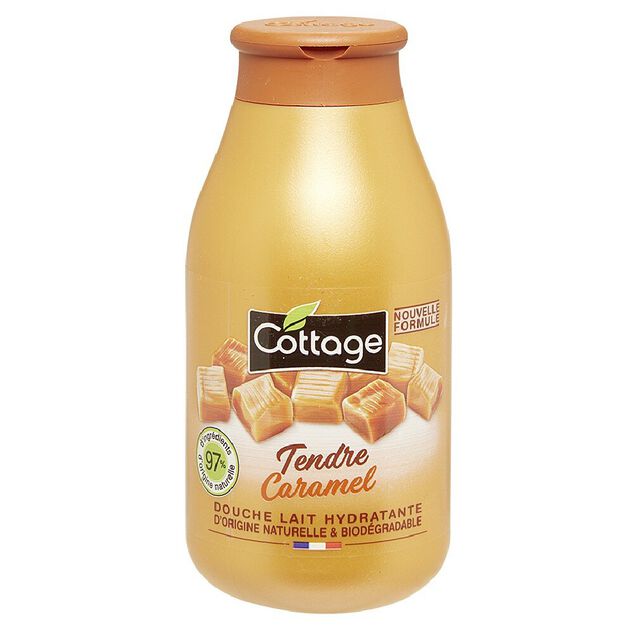 Gel douche COTTAGE caramel 250ml
