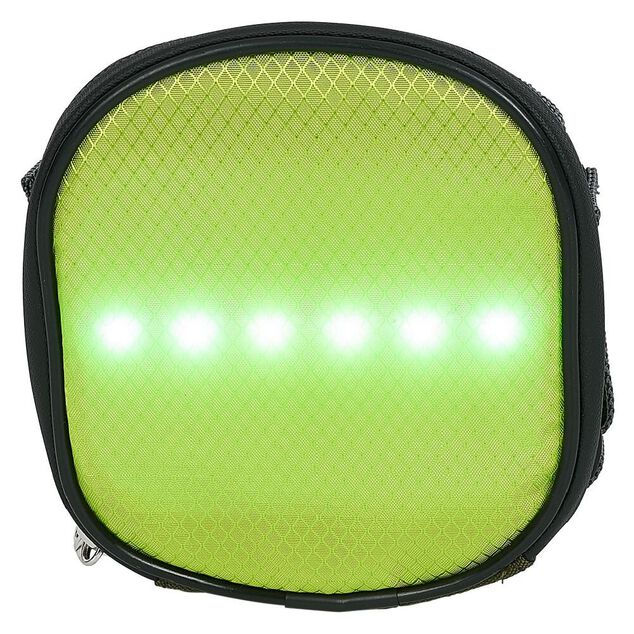 Sacoche de selle pour vélo rechargeable