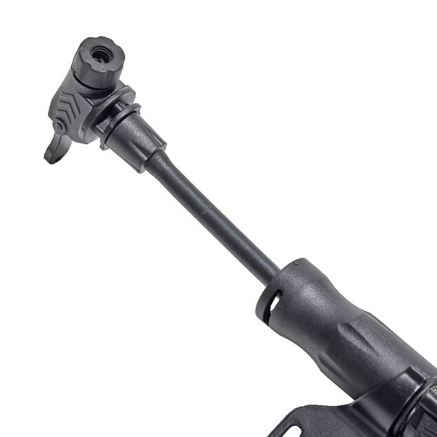 Mini pompe &agrave; v&eacute;lo avec support fixation