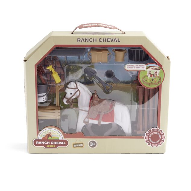 Ranch avec ses accessoires