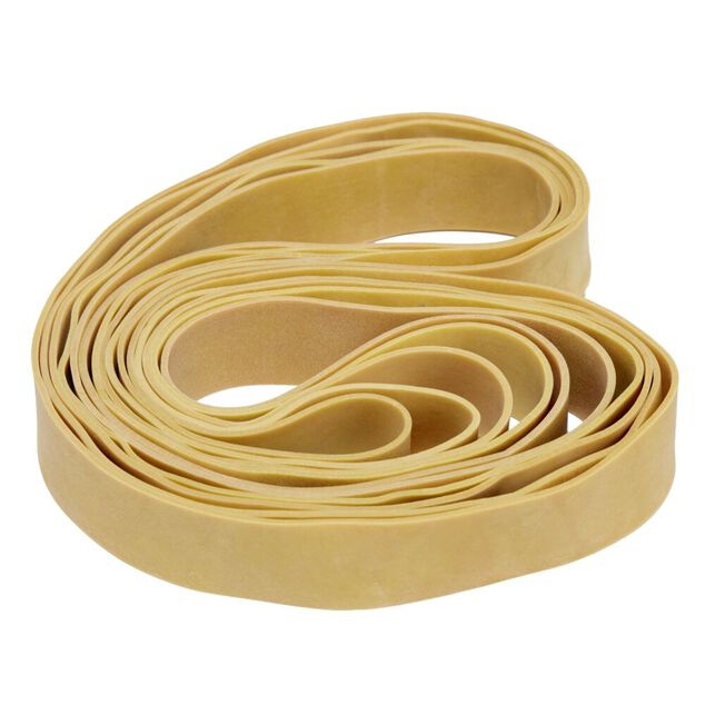 Lot de 5 &eacute;lastiques caoutchouc beige pour d&eacute;m&eacute;nagement