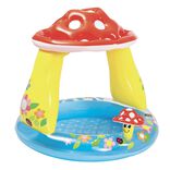 Piscinette gonflable enfant Intex ombrelle champignon &Oslash;102xH89cm