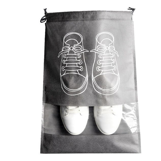 Sac &agrave; chaussures housse de voyage 1 paire 32x44cm