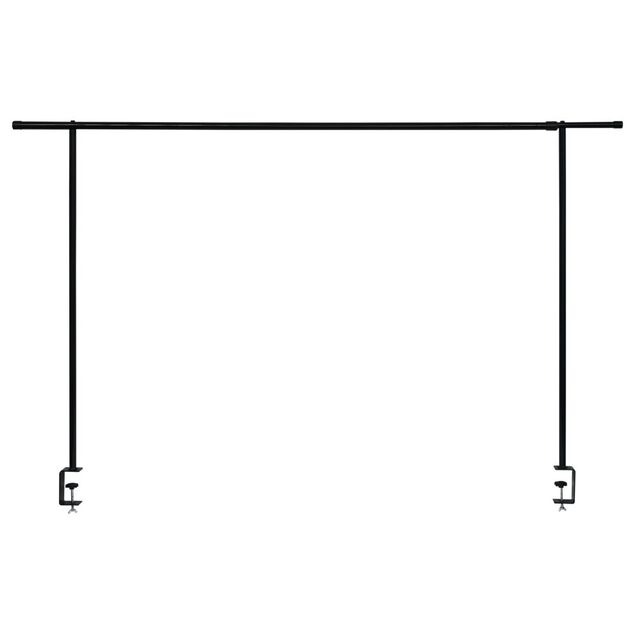 Barre d&eacute;co extensible avec support pour guirlande fixation sur table