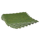 Dalle de protection piscine et spa mousse gazon 50x50cm x8