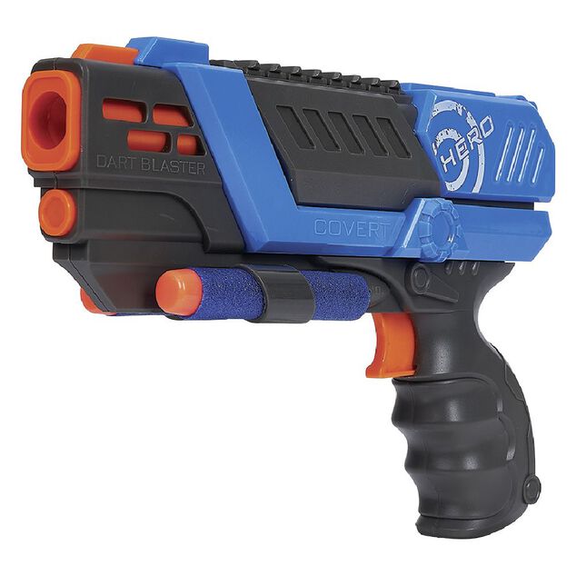 Pistolet + 4 fl&eacute;chettes en mousse