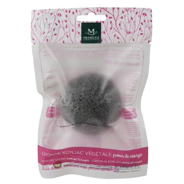 &Eacute;ponge v&eacute;getal pour le visage Konjac de Messegu&eacute;