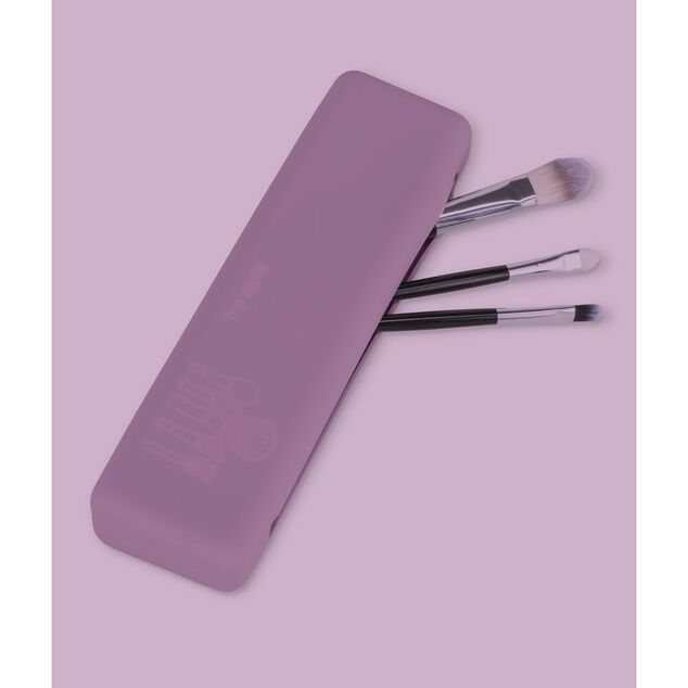 Trousse pour pinceaux à maquillage en silicone (3 modèles)