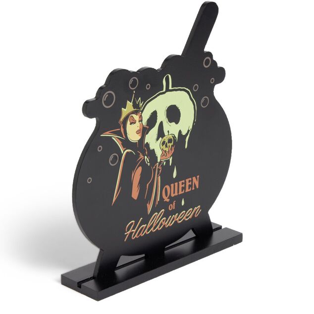 D&eacute;coration &agrave; poser Disney Mal&eacute;fique Queen of Halloween 20xH24,5cm