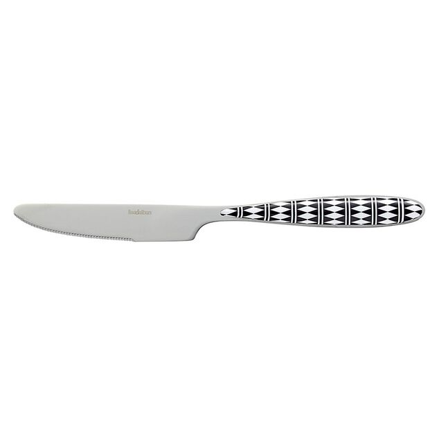 Couteau Losange noir et blanc