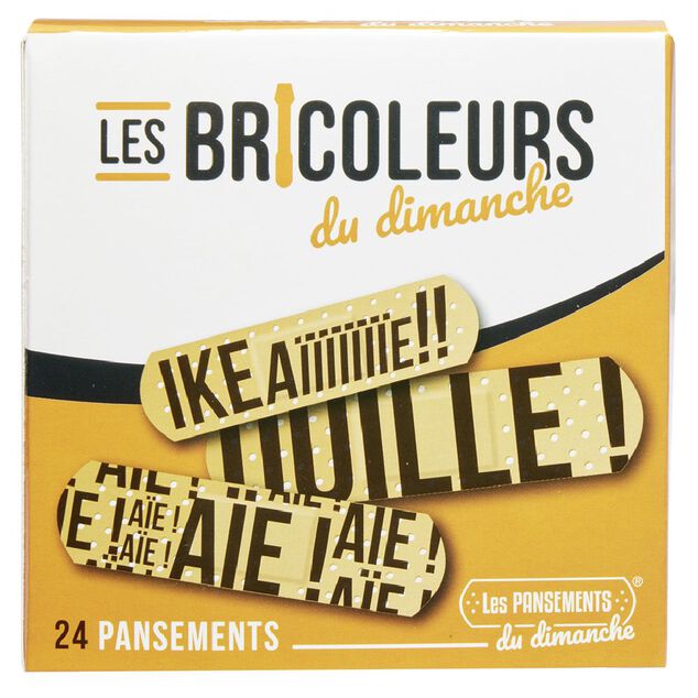 Pansement humoristique Bricoleur x24