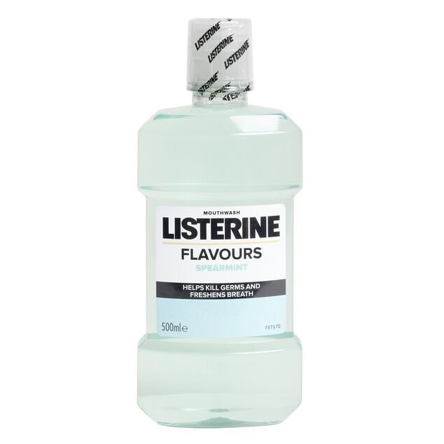 Bain de bouche Listerine menthe 500ml