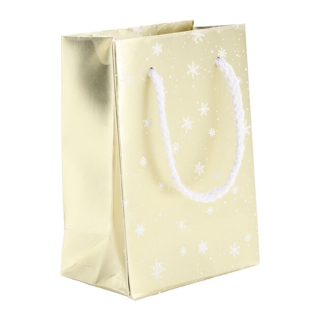 Sac cadeau de No&euml;l petit mod&egrave;le H14.5cm (2 mod&egrave;les)