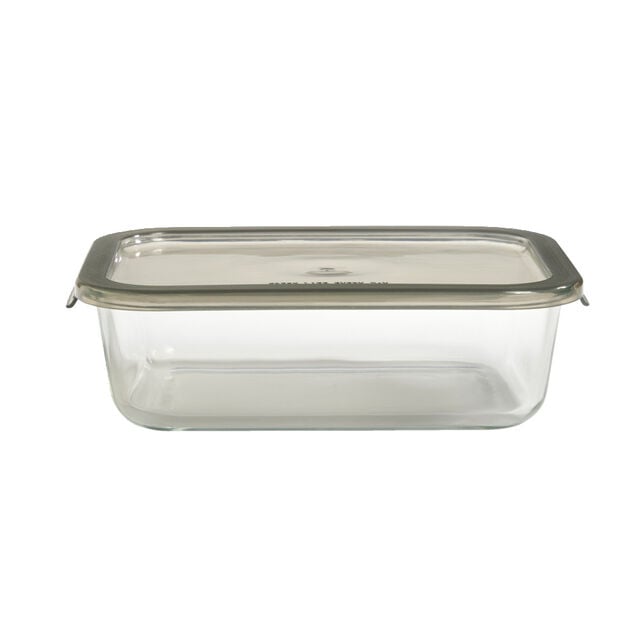 Bo&icirc;te alimentaire en verre avec couvercle &eacute;tanche &agrave; clips 1,5L