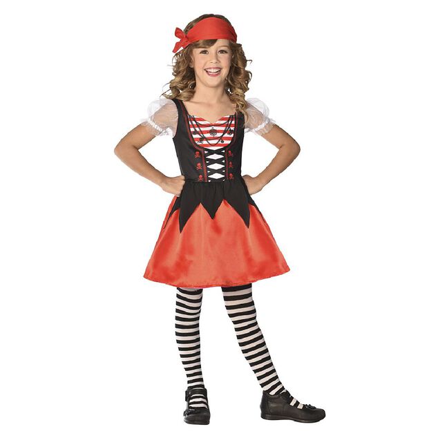D&eacute;guisement r&eacute;versible de princesse et de pirate 7/10 ans