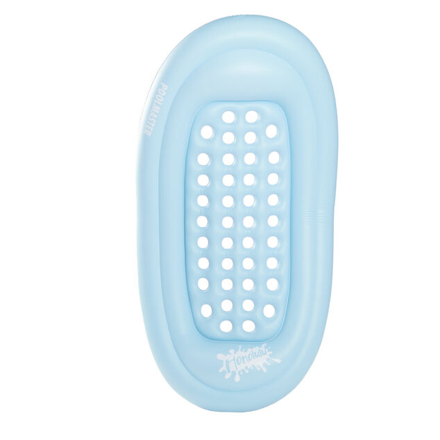 Matelas piscine gonflable plastique 2en1 rose 178x86xH23cm