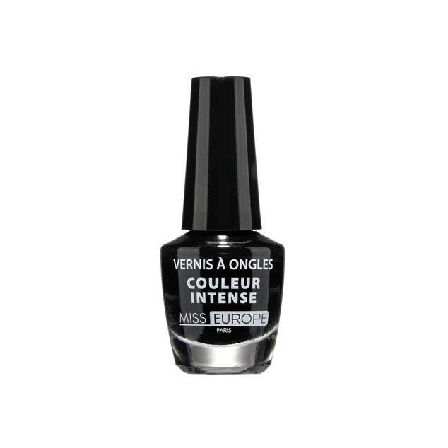Vernis &agrave; ongles 3en1 couleur/protection/renforcement N&deg;12 noir