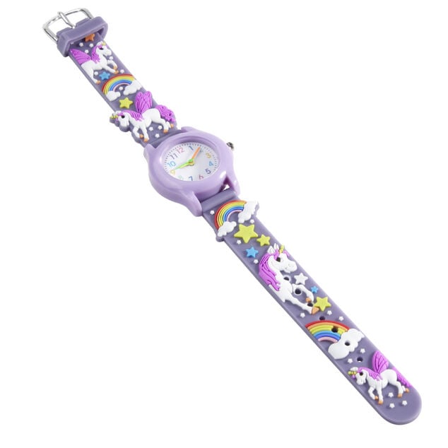 Montre enfant unisexe silicone et acier &Oslash;3xL21cm - 8 mod&egrave;les