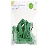 Lot de 20 ballons en latex vert