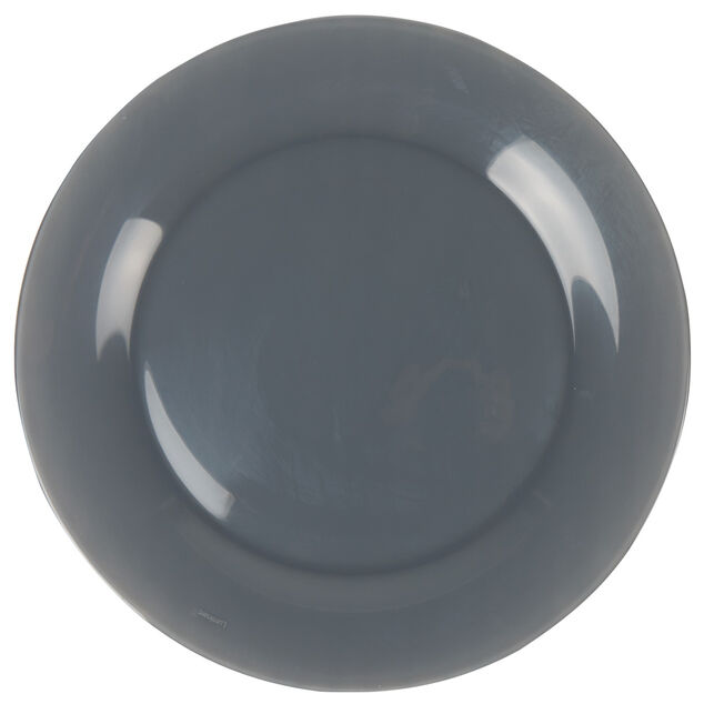 Assiette plate ronde Luminarc Zana gris &Oslash;25cm