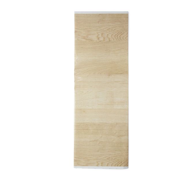 Cr&eacute;dence en papier et pvc effet noir marbr&eacute; - 75x45cm