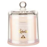Bougie cloche message senteur Vanille rose