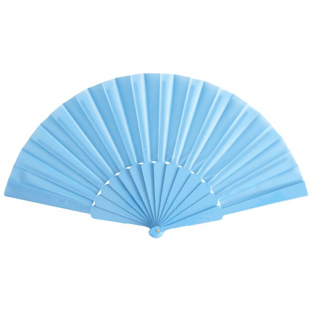 &Eacute;ventail couleur unie manche plastique L23cm (6 mod&egrave;les)