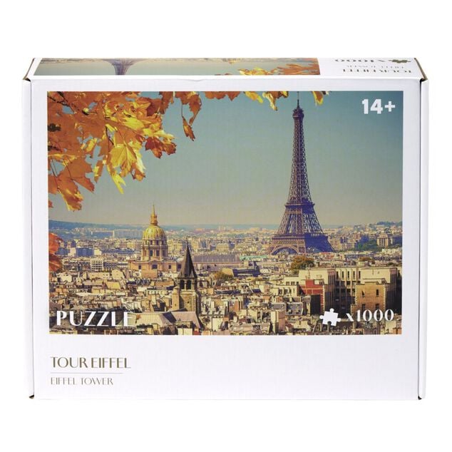 Puzzle 1000 pi&egrave;ces 50x70cm (4 mod&egrave;les)