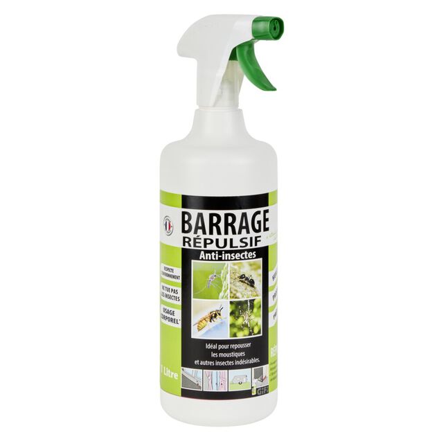 R&eacute;pulsif barrage anti insectes 1 L