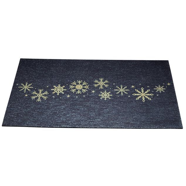 Tapis glitter lin et caoutchouc 2 mod&egrave;les