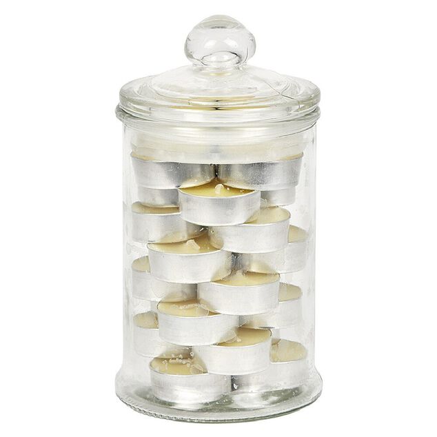 Bonbonni&egrave;re avec 24 bougies chauffe-plat